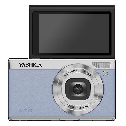 Εικόνα της Yashica Tank Compact Digital Camera Sky Blue YAS-DGCMTK-BL
