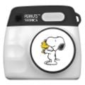 Εικόνα της Yashica x Peanuts Mini Digital Camera Black/White YAS-MNDCSP