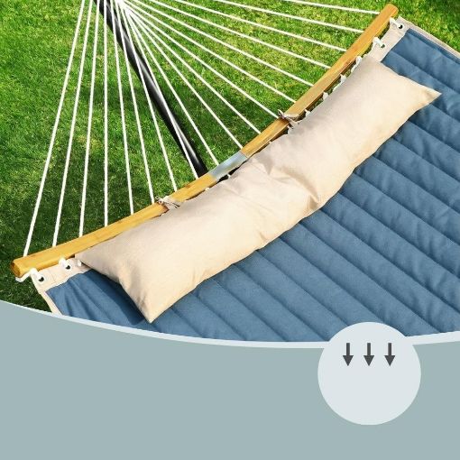 Εικόνα της Αιώρα Songmics Υφασμάτινη 200x140cm Blue GDC34QW