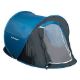 Εικόνα της Σκηνή Dunlop Pop-Up 2 Ατόμων με UV Προστασία 255x155x95cm 400mm Μαύρη/Μπλε 2931