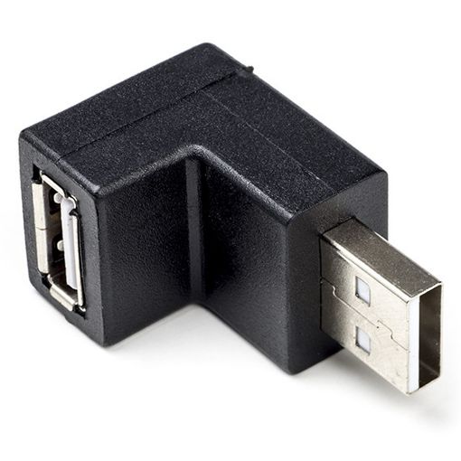 Εικόνα της Γωνιακό Adapter Nedis USB-A Male to USB-A Female Black CCGB60930BK