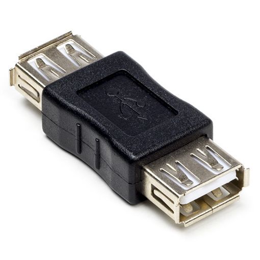Εικόνα της Adapter Nedis USB-A Female to USB-A Female Black CCGB60900BK