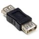 Εικόνα της Adapter Nedis USB-A Female to USB-A Female Black CCGB60900BK