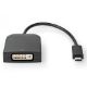 Εικόνα της Adapter Nedis USB-C Male to DVI-D Female 0.2m Black CCGB64552BK02