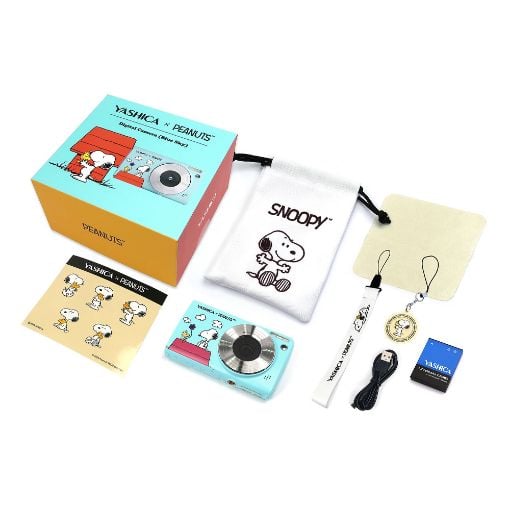 Εικόνα της Yashica x Peanuts Digital Camera Blue Sky YAS-DG10SP-BU