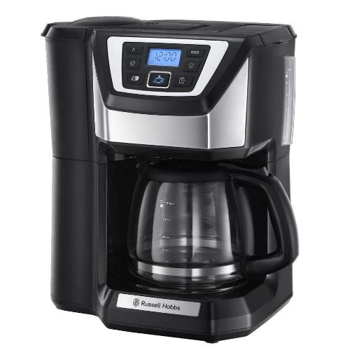 Εικόνα της Καφετιέρα Φίλτρου Russell Hobbs Victory Grind & Brew Black 22000-56