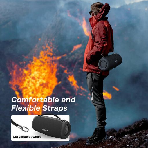 Εικόνα της Ηχείο Tribit StormBox Bluetooth 80W IP67 Lava Black E51-2591N-01