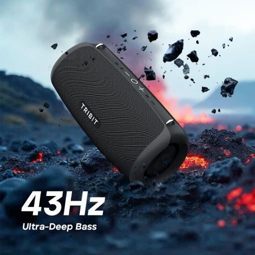 Εικόνα της Ηχείο Tribit StormBox Bluetooth 80W IP67 Lava Black E51-2591N-01