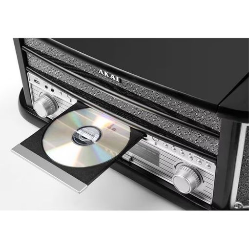 Εικόνα της Πικάπ Akai ATT-350CC Bluetooth με Ενσωματωμένα Ηχεία 8W Black/Silver