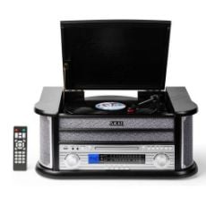 Εικόνα της Πικάπ Akai ATT-350CC Bluetooth με Ενσωματωμένα Ηχεία 8W Black/Silver