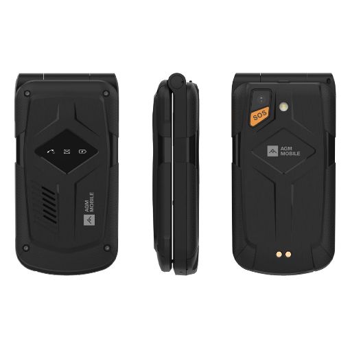 Εικόνα της Κινητό Τηλέφωνο AGM M10 Flip 4G 2.4″ Dual Sim Black