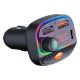 Εικόνα της FM Transmitter & Φορτιστής Αυτοκινήτου Osio OFT-4265BT με USB-A & USB-C Bluetooth Black