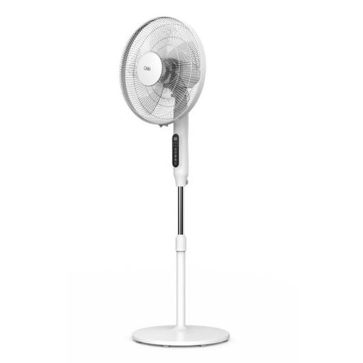 Εικόνα της Ανεμιστήρας Osio με Οθόνη LED & Τηλεχειριστήριο 40cm 24W White OSF-9015