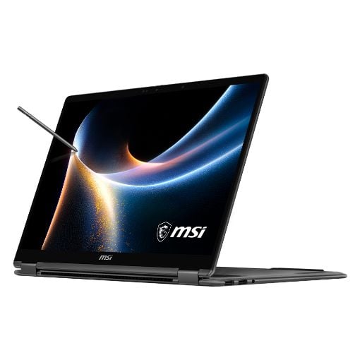 Εικόνα της Laptop MSI Prestige 14 Flip AI+ D3MTG-082GR 14" OLED Touch Intel Core Ultra 9 386H 32GB 2TB SSD Win11 Pro Platinum Gray 9S7-14T233-082