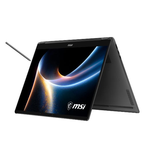 Εικόνα της Laptop MSI Prestige 16 Flip AI+ C3MTG-092GR 16" OLED Touch Intel Core Ultra 9 386H 32GB 2TB SSD Win 11 Pro Platinum Gray 9S7-262233-092