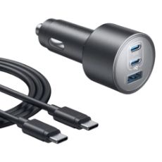 Εικόνα της Φορτιστής Αυτοκινήτου Anker 2x USB-C & USB-A 167.5W Black B2737HA1