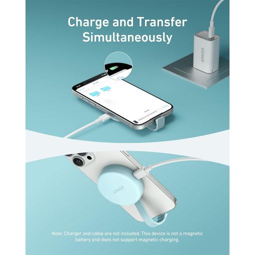 Εικόνα της Card Reader Anker MagGo USB-C Shell White A83D1G21
