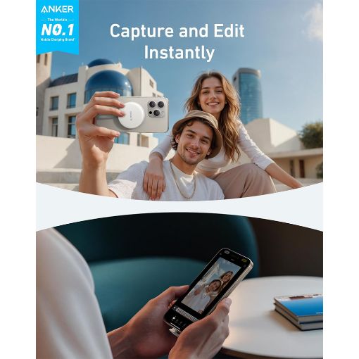 Εικόνα της Card Reader Anker MagGo USB-C Shell White A83D1G21