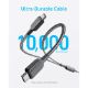 Εικόνα της Καλώδιο Anker USB-C Male to 2x USB-C Male 140W 1.2m Black A8895H11