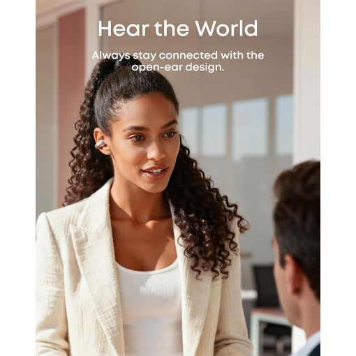 Εικόνα της Earphones Anker Soundcore AeroClip Open Ear Bluetooth IP55 White A3388G21