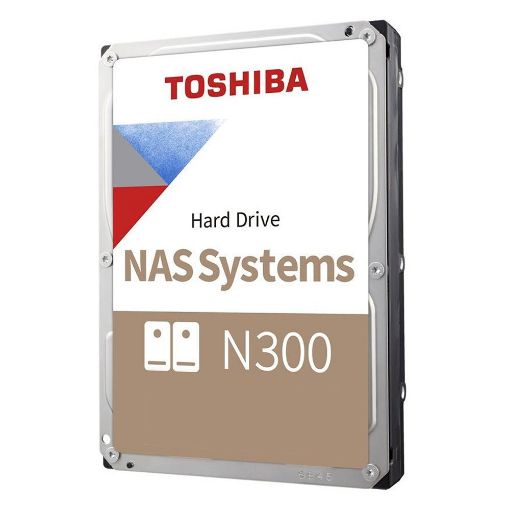 Εικόνα της Εσωτερικός Σκληρός Δίσκος NAS Toshiba N300 3.5" Sata III 4TB 512MB MN10ADA400ES