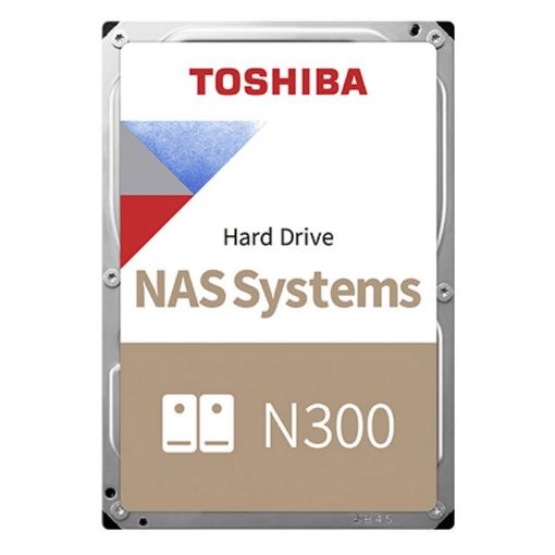 Εικόνα της Εσωτερικός Σκληρός Δίσκος NAS Toshiba N300 3.5" Sata III 4TB 512MB MN10ADA400ES