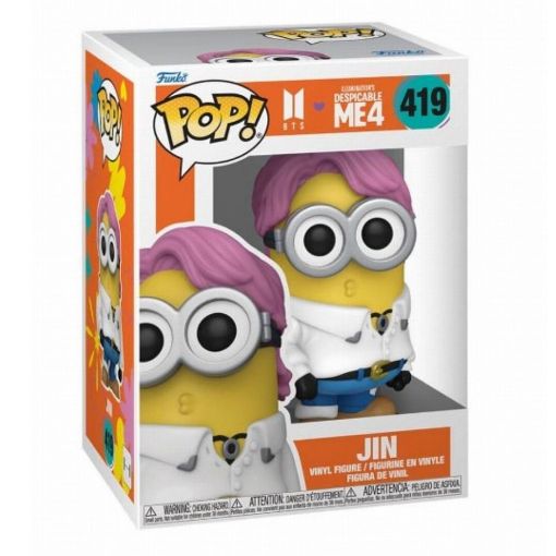 Εικόνα της Funko Pop! Rocks: BTS x Despicable Me: Minion Jin #419