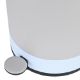 Εικόνα της Καλαθάκι Μπάνιου Estia Tone Lab Μεταλλικό Soft Close 6lt Stone Clay 02-39882