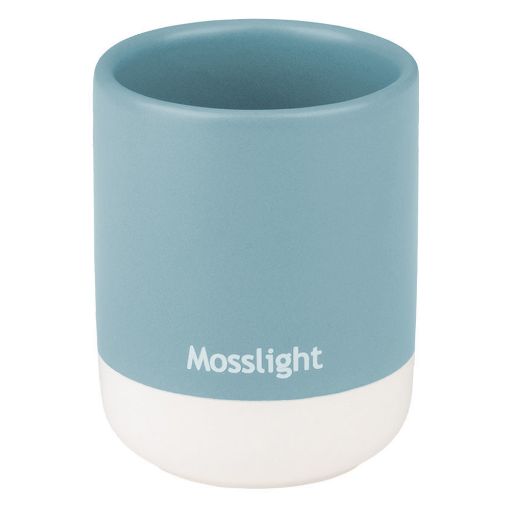 Εικόνα της Ποτηράκι Μπάνιου Estia Tone Lab Κεραμικό Mosslight 02-40178