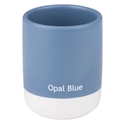 Εικόνα της Ποτηράκι Μπάνιου Estia Tone Lab Κεραμικό Opal Blue 02-40185