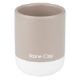 Εικόνα της Ποτηράκι Μπάνιου Estia Tone Lab Κεραμικό Stone Clay 02-40192