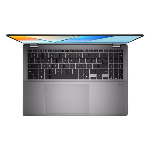 Εικόνα της Laptop Asus Vivobook 16 Flip TP3607AA 16'' OLED Touch Intel Core Ultra 9 386H 32GB 1TB SSD Win 11 Home Matte Gray 90NB17B1-M00360