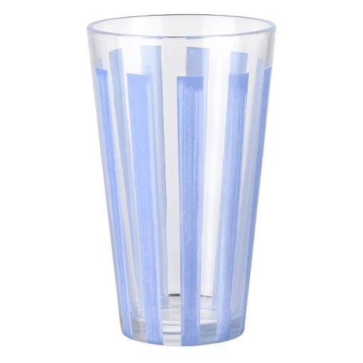 Εικόνα της Ποτήρι Νερού Estia Ligne Γυάλινο 495ml Μπλε/Διάφανο 07-39530