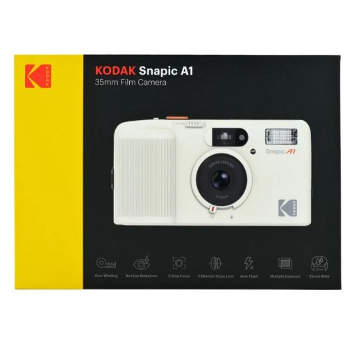Εικόνα της Kodak Snapic A1 35mm Film Camera Ivory White KOCAMRK0502