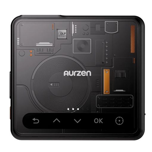 Εικόνα της Projector Aurzen ZIP Tri-Fold Portable DLP 720p Dark Grey AU-PJ-ZP001M-USDG0