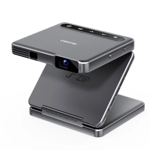 Εικόνα της Projector Aurzen ZIP Tri-Fold Portable DLP 720p Dark Grey AU-PJ-ZP001M-USDG0