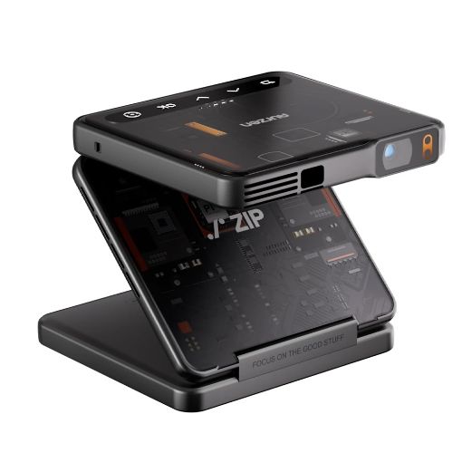 Εικόνα της Projector Aurzen ZIP Tri-Fold Portable DLP 720p Dark Grey AU-PJ-ZP001M-USDG0