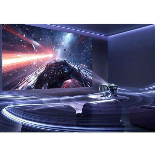 Εικόνα της Projector Aurzen Boom Mini LCD FHD Google TV Smart HDR Off-White + Carrying Bag AU-PJ-BM501M-EUBG1