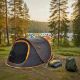 Εικόνα της Σκηνή Redcliffs Pop-Up 2 Ατόμων 220x120x95cm 3000mm Σκούρο Γκρι X92000640