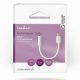 Εικόνα της Adapter Nedis USB-C Male to 3.5mm Female 0.1m White CCBP65950WT015