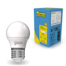 Εικόνα της Λάμπα LED 123LED E27 G45 2700K 806lm 6.5W Warm White