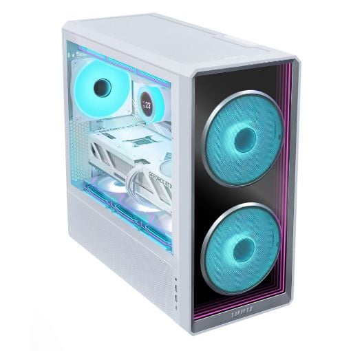 Εικόνα της Lian Li Lancool 217 INF ARGB Tempered Glass White G99.LAN217INFW.00