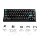 Εικόνα της Πληκτρολόγιο Keychron Q1 Ultra 8K 75% RGB Wireless Hot Swappable POM Red Switches (US) Black Q1U-M1