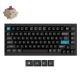 Εικόνα της Πληκτρολόγιο Keychron Q1 Ultra 8K 75% RGB Wireless Hot Swappable POM Red Switches (US) Black Q1U-M1