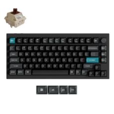 Εικόνα της Πληκτρολόγιο Keychron Q1 Ultra 8K 75% RGB Wireless Hot Swappable POM Brown Switches (US) Black Q1U-M3