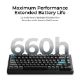 Εικόνα της Πληκτρολόγιο Keychron Q1 Ultra 8K 75% RGB Wireless Hot Swappable POM Banana Switches (US) Black Q1U-M4
