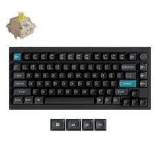 Εικόνα της Πληκτρολόγιο Keychron Q1 Ultra 8K 75% RGB Wireless Hot Swappable POM Banana Switches (US) Black Q1U-M4