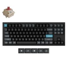 Εικόνα της Πληκτρολόγιο Keychron Q3 Ultra 8K 80% RGB Wireless Hot Swappable POM Red Switches (US) Black Q3U-M1