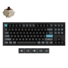Εικόνα της Πληκτρολόγιο Keychron Q3 Ultra 8K 80% RGB Wireless Hot Swappable POM Brown Switches (US) Black Q3U-M3