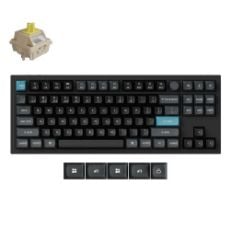 Εικόνα της Πληκτρολόγιο Keychron Q3 Ultra 8K 80% RGB Wireless Hot Swappable POM Banana Switches (US) Black Q3U-M4